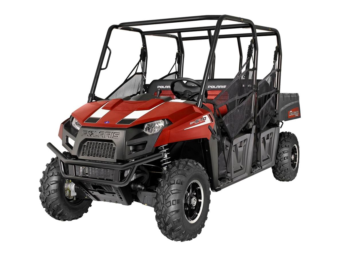 2014 Polaris Ranger Crew 570 EPS Burgundy Metallic LE | ATV Rider