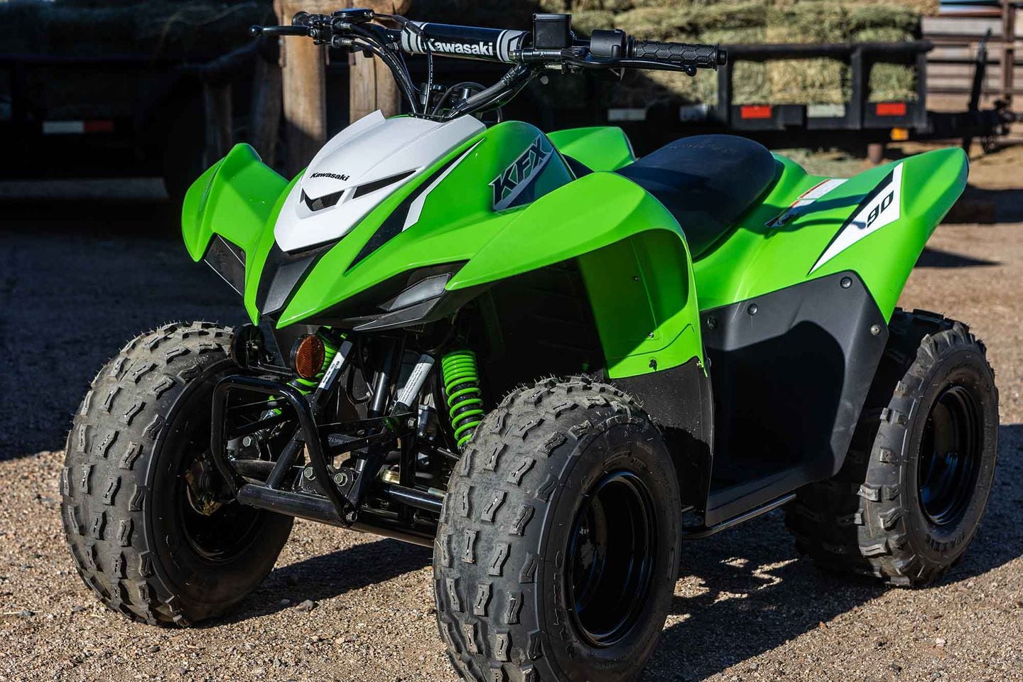 Kawasaki kfx electric 4 clearance wheeler