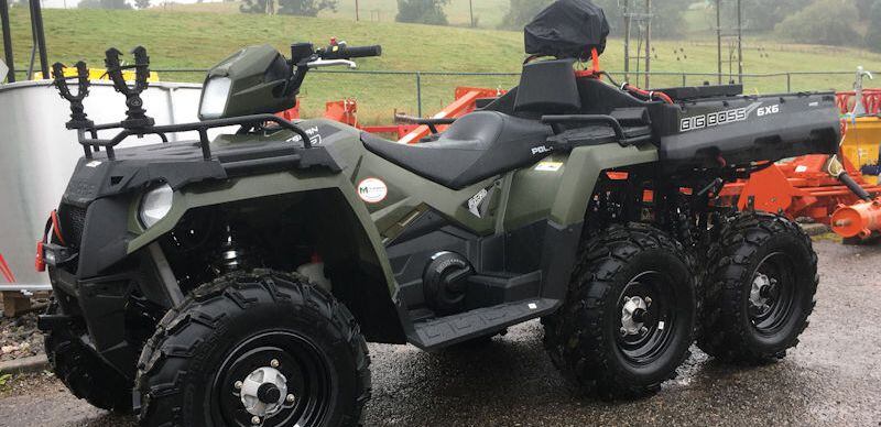 Polaris Equipped With Bed Winch | ATV