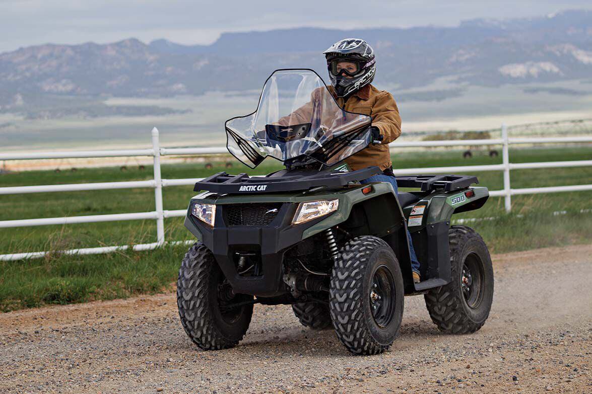 2017 Arctic Cat Alterra 500 4x4 ATV Rider