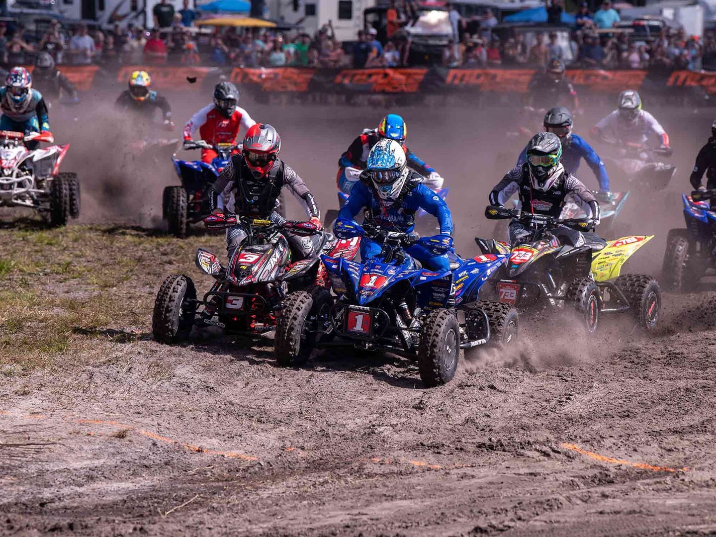 ATV Racing GNCC Round 2 Moose Racing Wild Boar ATV Rider