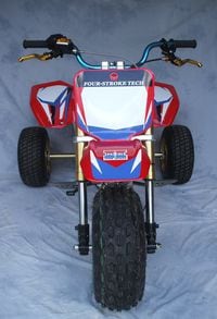 Custom Mini Three Wheeler | ATV Rider